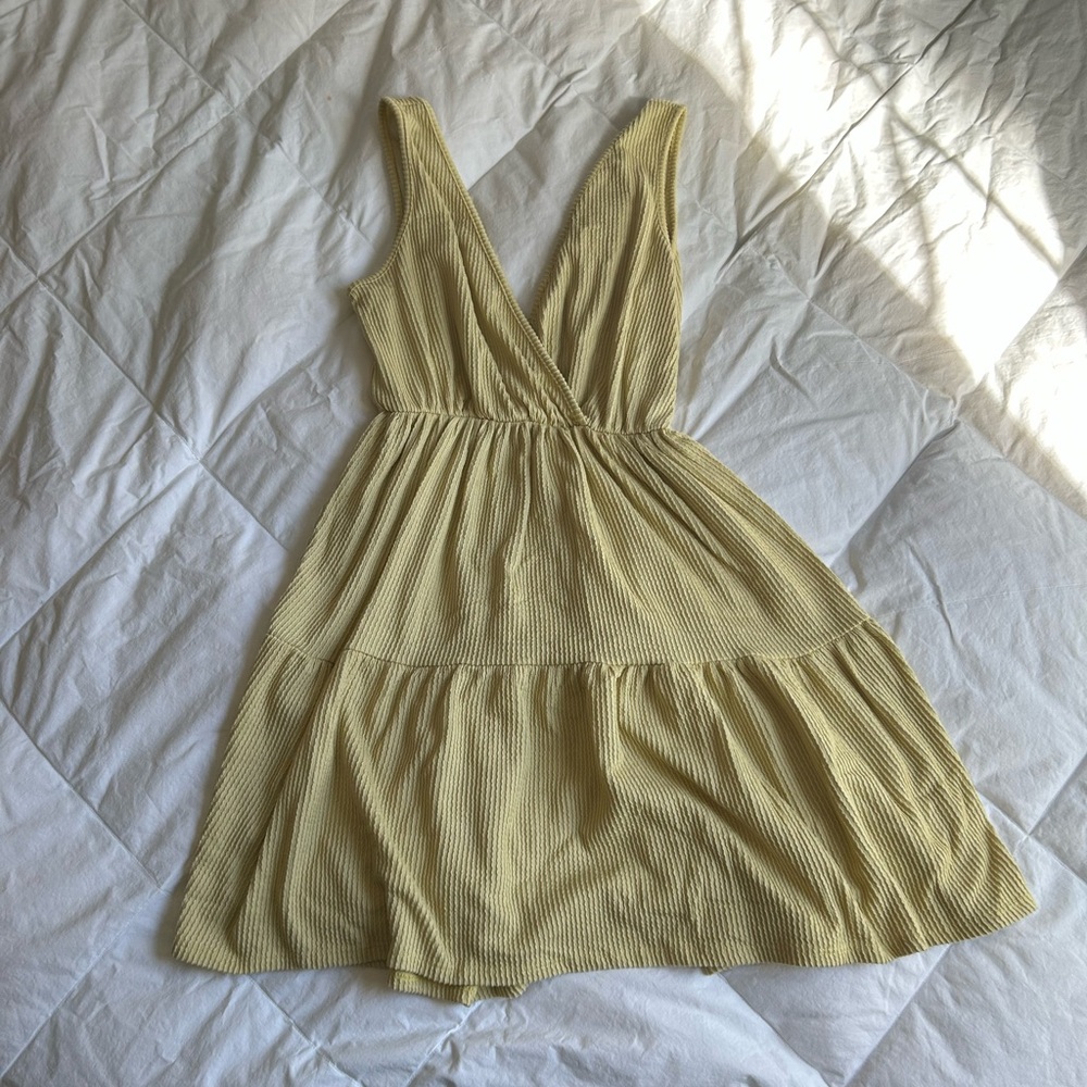Caution To The Wind Yellow Dress